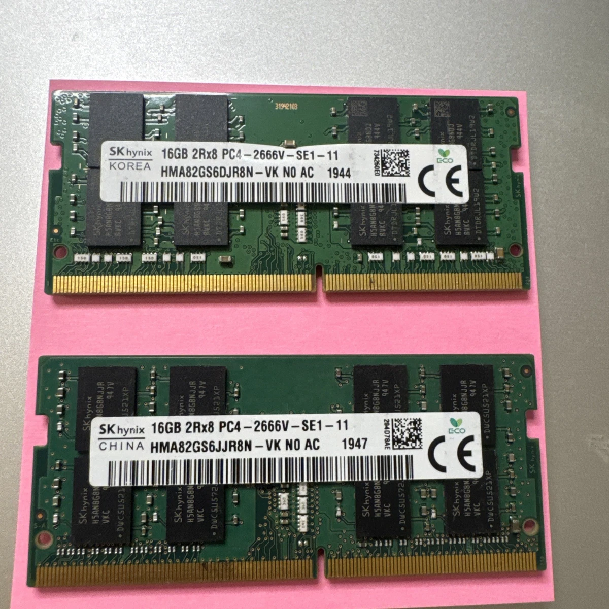 25+ PC4-17000 (DDR4-2133) Bus Speed Computer RAM 32 GB Total