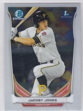 2014 Bowman Chrome Baseball 1st Bowman Jacoby Jones #BCP68