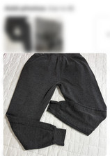 Gray sweatpants with a relaxed fit