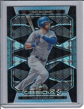 2020 Panini Chronicles Obsidian Blue Finite Prizm #50 Cody Bellinger DODGERS 1/1