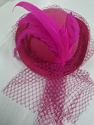 Rosa Costume Hats Fascinators Hats Fasching Karneval Party