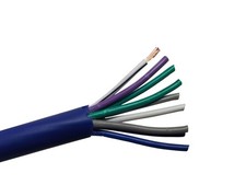 9 Wire Conductor 18 Gauge 4-Channel Super Flex 9 Speaker Wire Speed Cable Hid...