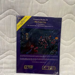 TSR Dungeons & Dragons B4 The Lost City Module 9049 1982 17