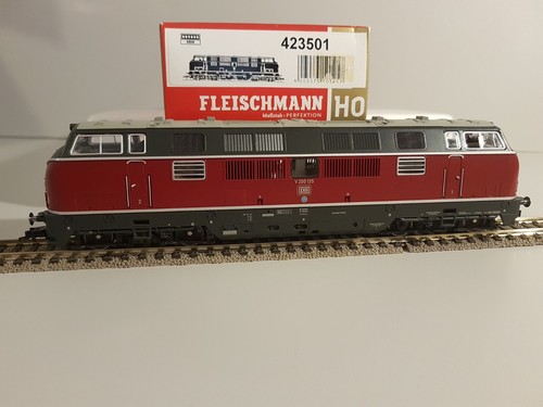 Fleischmann H0 423501 Diesellok V 200 der DB analog mit DSS fast neu | Zustand: Neu: Sonstige (siehe Artikelbeschreibung)