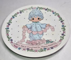 Vintage Precious Moments You Have Touched So Many Hearts 1992 Mini Plate — photo 1