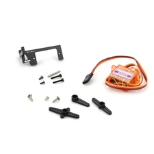 1/14 RC Car Aluminum Gearbox Servo Steering Gear Shift For TAMIYA Scania R620 F