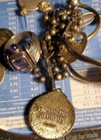 925 sterling silver jewelry And 90% Coins 2.19 Ozt Amathist Stones Under Spot! — photo 3
