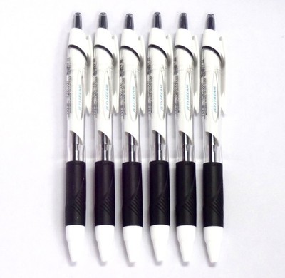 Uni Jetstream Standard Ballpoint Pen, 0.5 6 Count (Pack of 1), White,Black 
