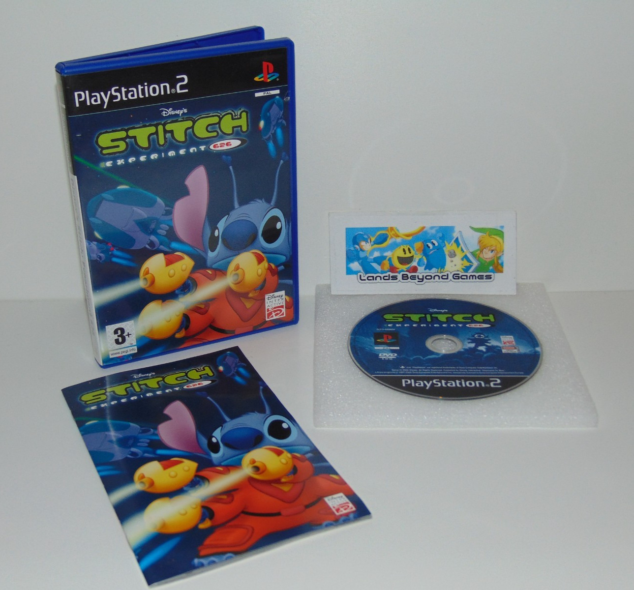 Disney's Stitch Experiment 626 PS2 Sony PlayStation 2 Complete (UK PAL)