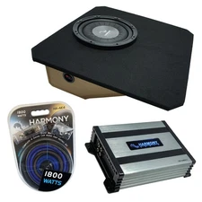 97-04 Chevy Corvette Coupe C5 Z06 Harmony F124 Single 12" Sub Box & HA-A400.1