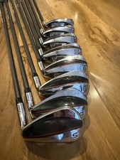 Cobra T-Rail 2023 Hybrid Irons / 4 to pw plus sw 8 irons in total graphite shaft