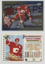 1994-95 Score Gold Line Pinnacle Punched Joe Nieuwendyk #159 HOF