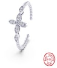 4 Pt Flower Crystal - Rs Apr20p