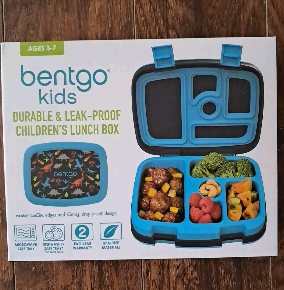 Bentgo Leak Proof Lunch Box Dinosaurs New 817387023320|