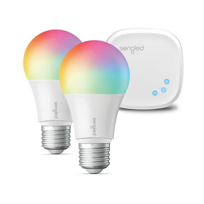 Sengled Smart Light Bulb Starter Kit, Smart Bulbs That Work with Alexa, Googl...