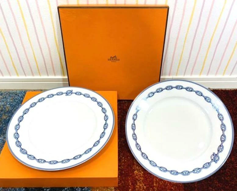 Hermes plate price original Clearance