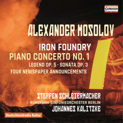 Alexander Mosolov Alexander Mosolov: Iron Foundry/Piano Concerto No. 1 (CD)