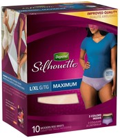 Depend Underwear Silhouette Maximum Absorbency Women, Large/x-large 10 Ea 5pk on sale Depend Underwear Silhouette Maximum Absorbency Women, Large/x-large 10 Ea 5pk on sale