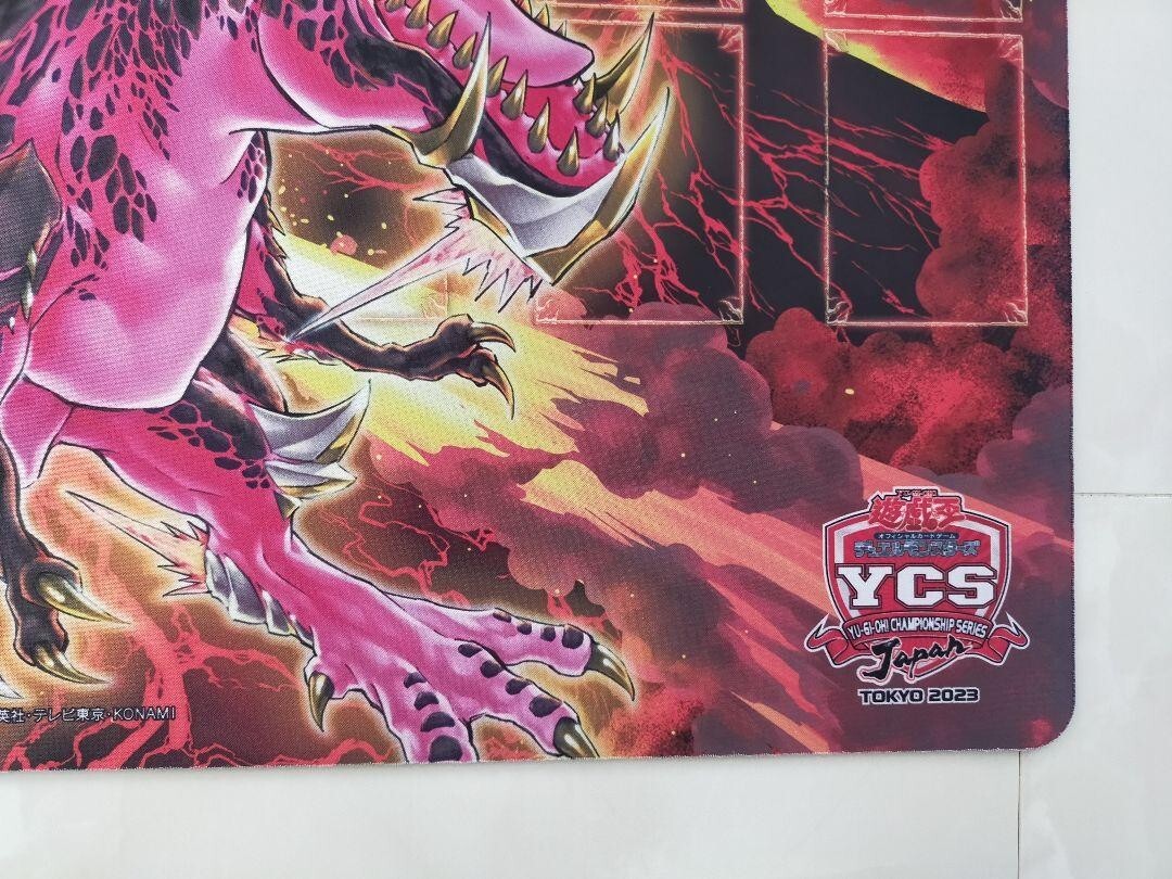 Yugioh Official Playmat Only Transcendosaurus YCSJ Tokyo 2023 Duel