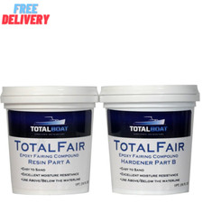-434282 Totalfair Marine Epoxy Fairing Compound for Fiberglass, Wood, Aluminum a