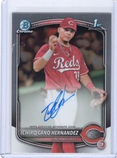 2025 Bowman - Chrome Prospect Auto Ichiro Cano Hernandez #CPA-IC