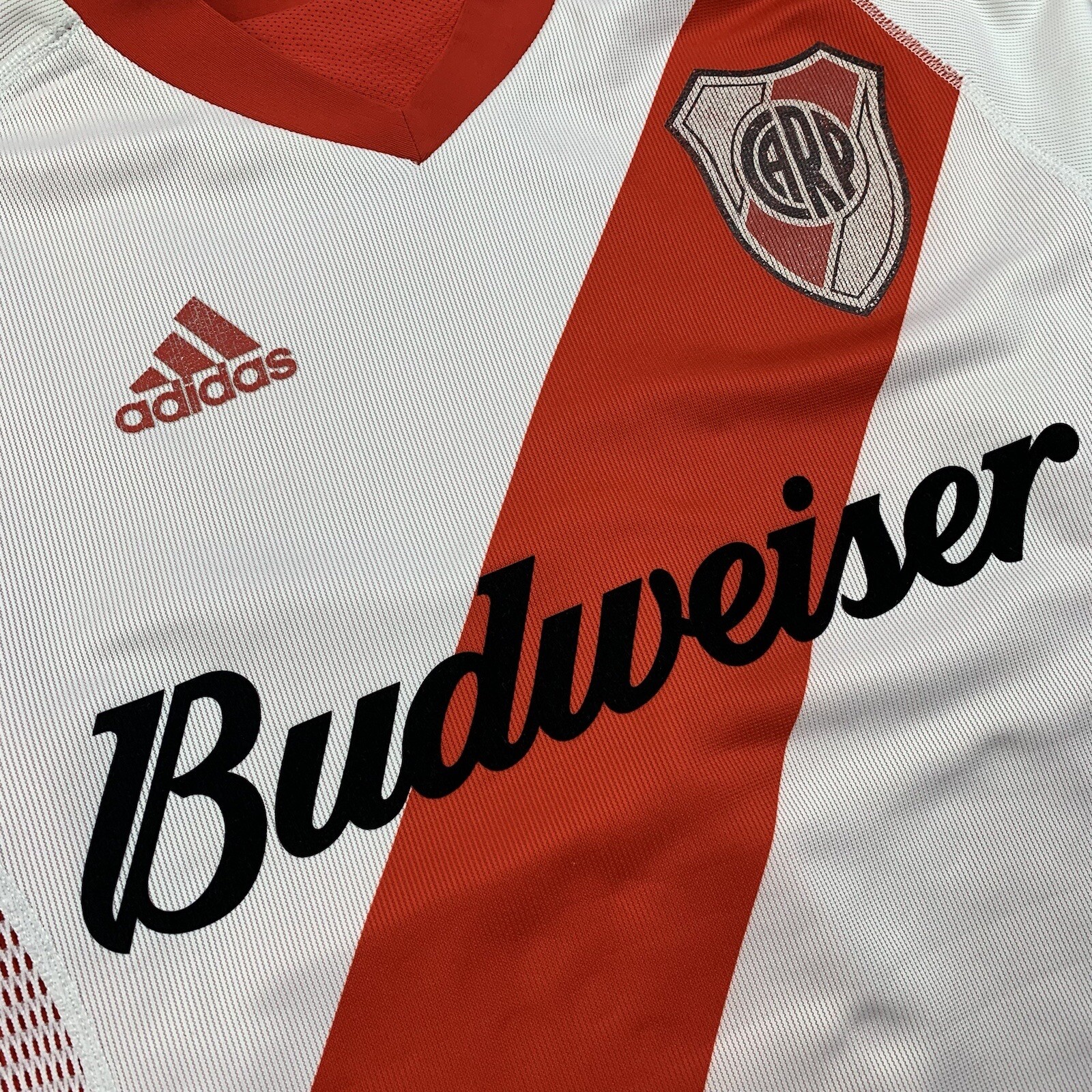 River Plate 2003 Adidas Double-Layer Authentic Home Kit