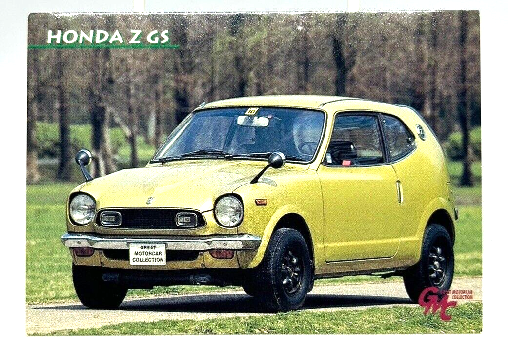 1971 Honda Z GS Motor Car Collection Epoch Trading Card Rare | eBay
