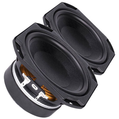 Pair Faital Pro 5FE100 4ohm 5'' Woofer Midrange Line Array Replacement Speaker