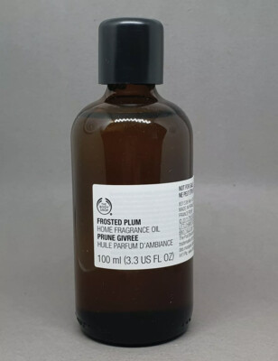 The Body Shop Frosted Plum Home Fragrance Oil (100 ml Tester Bottle) Brand  New UK
