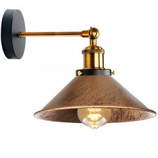 Modern industriell Vintage Retro Rustikale Wandleuchter Wand Lampe Fassung
