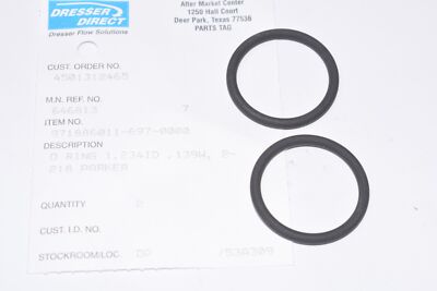 Lot of 2 NEW Masoneilan Valve & Controls - Dresser Part: 971886011-697-0000 O-Ri