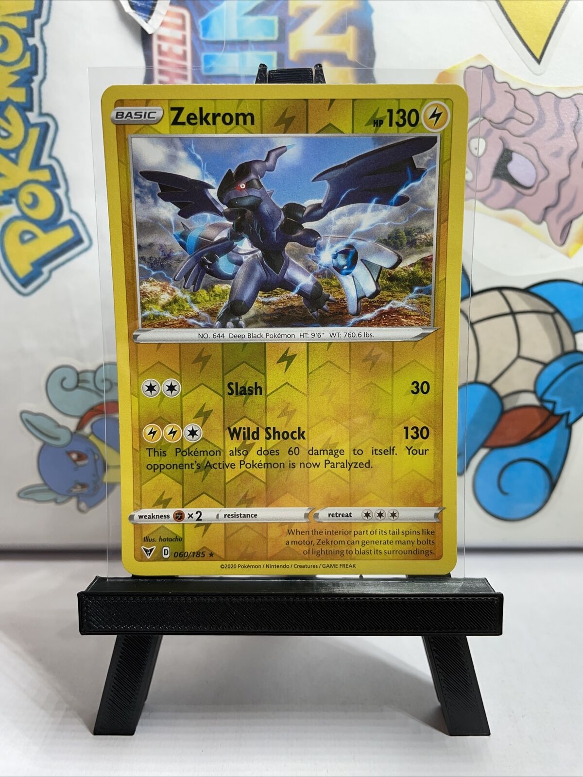 Zekrom 60/185 holo Values - MAVIN