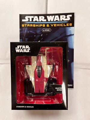 STAR WARS FANHOME DEAGOSTINI RAUMSCHIFFE & FAHRZEUGE DIE-CAST 12 A-WING STARFIGHTER
