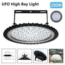 200W LED bright Warehouse UFO High Bay Light 200 Watt Factory Shop GYM Lighting