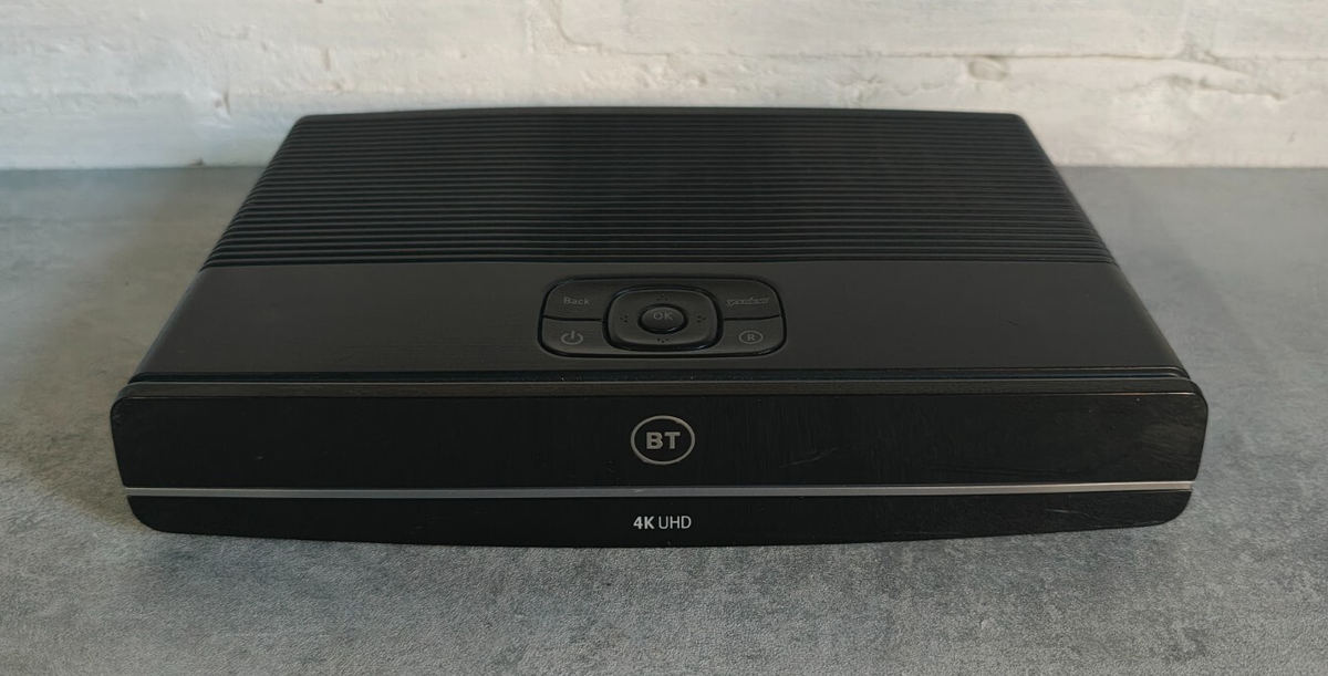BT Humax 4K YouView Box DTR-T4000 1TB Twin UHD Freeview Faulty