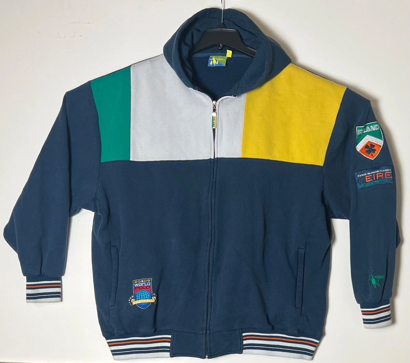 New Star Outdoor Multi Color Fleece Zip-up Jacket