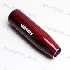13cm Carbon Fiber Manual Jdm Mugen Shift Knob For Honda Rsx Civic Type R S2000