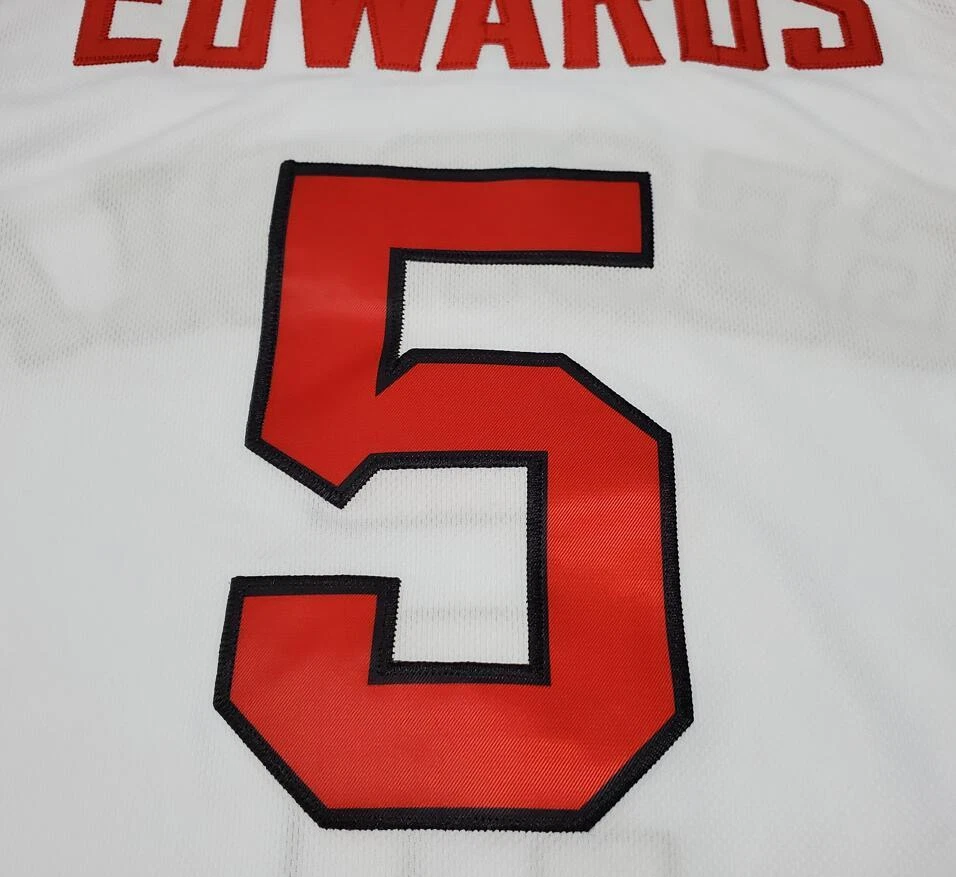 Men Anthony Edwards Georgia #5 Jersey
