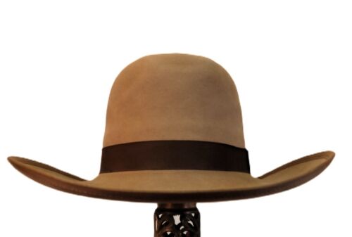 Chapeau de cow-boy castor pur vintage taille 7 1/4 marque 20 x 100 % 100 % - Photo 1/21
