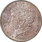1881-S Morgan Silver Dollar OGH PCGS MS64 - Toning