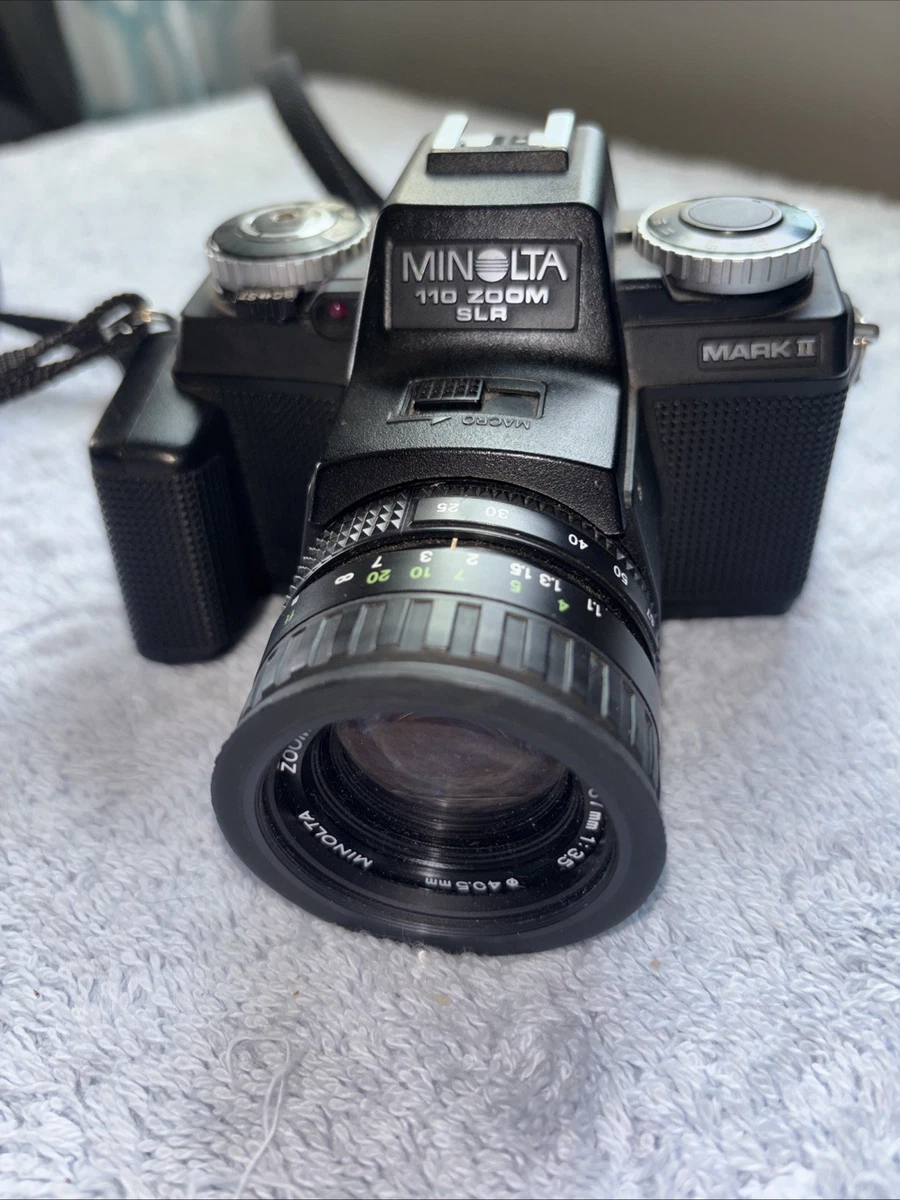 Minolta 110 Zoom SLR Film Cameras for sale - eBay