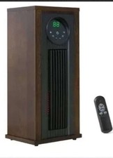 Member's Mark 23"3-Element Infrared Wood Tower Heater with UV LED Light