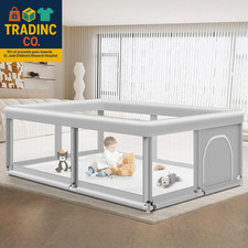 Large Baby Playpen for Babies and Toddlers, Playpen 74 50, Large Baby Play Yards