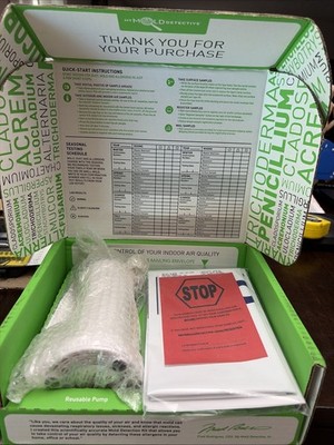 My Mold Detective MMD-102 2 Room Kit 2 Indoor Sample Test For Mold