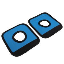 1 pair Luggage Handle Wrap - Neoprene Luggage Soft Grip Cover Tags -
