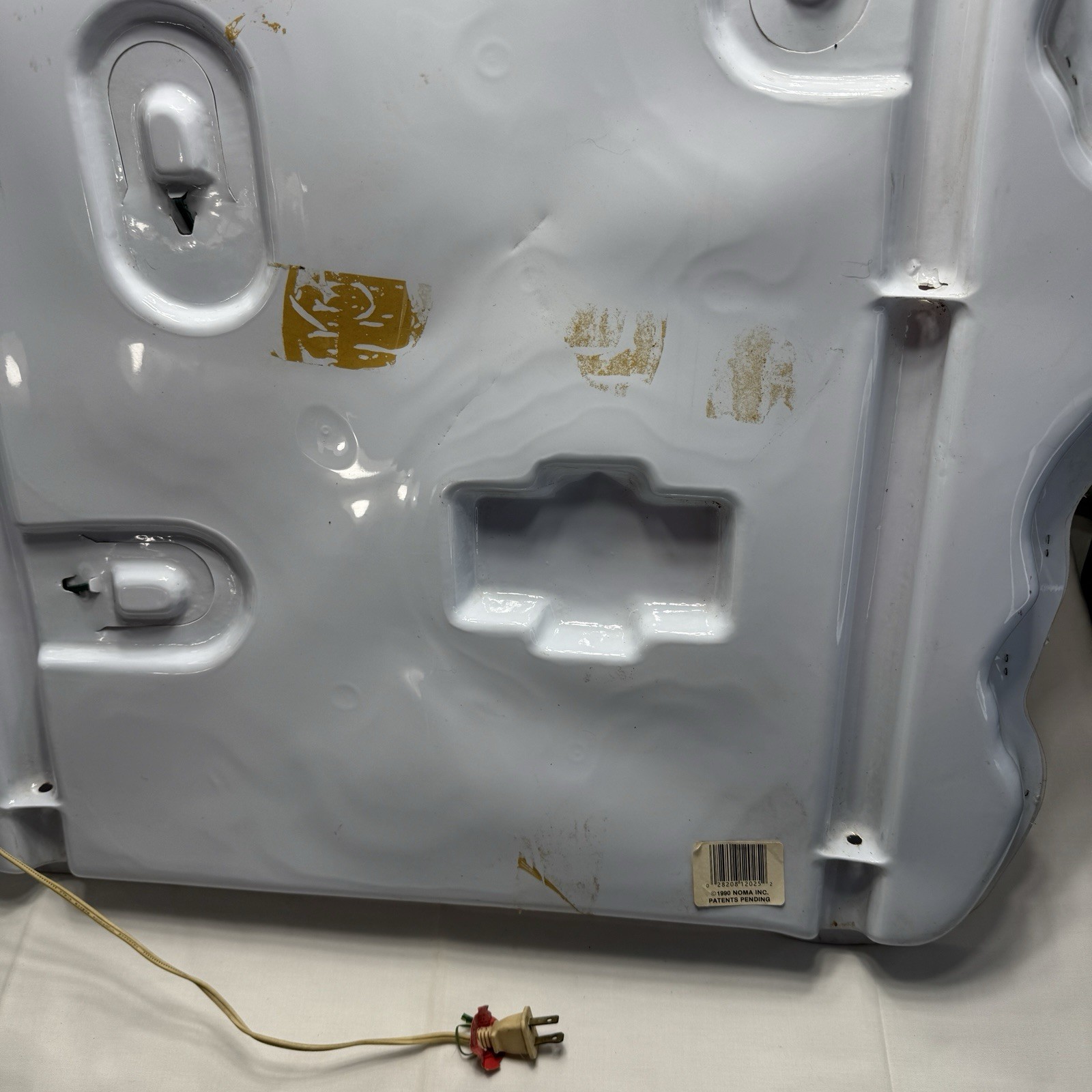 Vintage NOMA Christmas Blow Mold Carol Singers 35" Light Up Large 3-D Decoration