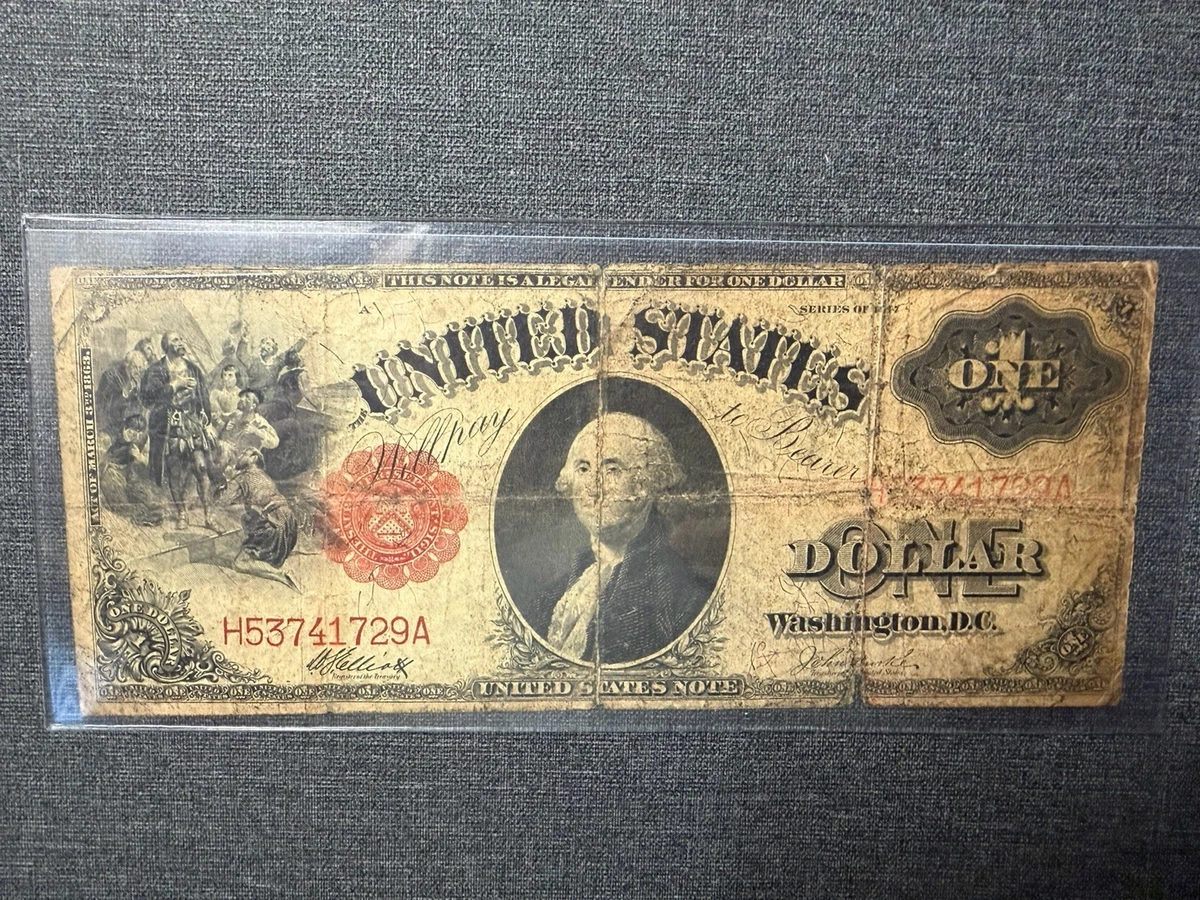Circulated $1 1917 Year United States Large Size Notes for sale | eBay