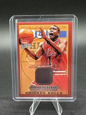 2003-04 Fleer Platinum Name Plates /323 Jamal Crawford #NP/JC