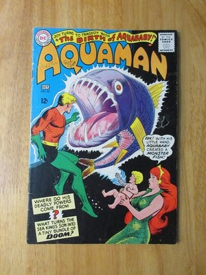 AQUAMAN #23 (1965) Bright & Colorful w/Flaws