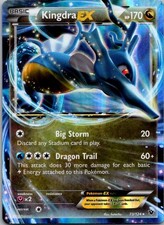 Kingdra EX Ultra Rare XY - Fates Collide 73/124 MP